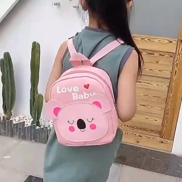 TAS RANSEL SEKOLAH ANAK PAUD & TK MOTIF BINATANG LUCU 2 umur 2-5 tahun WARUNK MBAKSRI pakaian fashion ringan Bags & Luggage