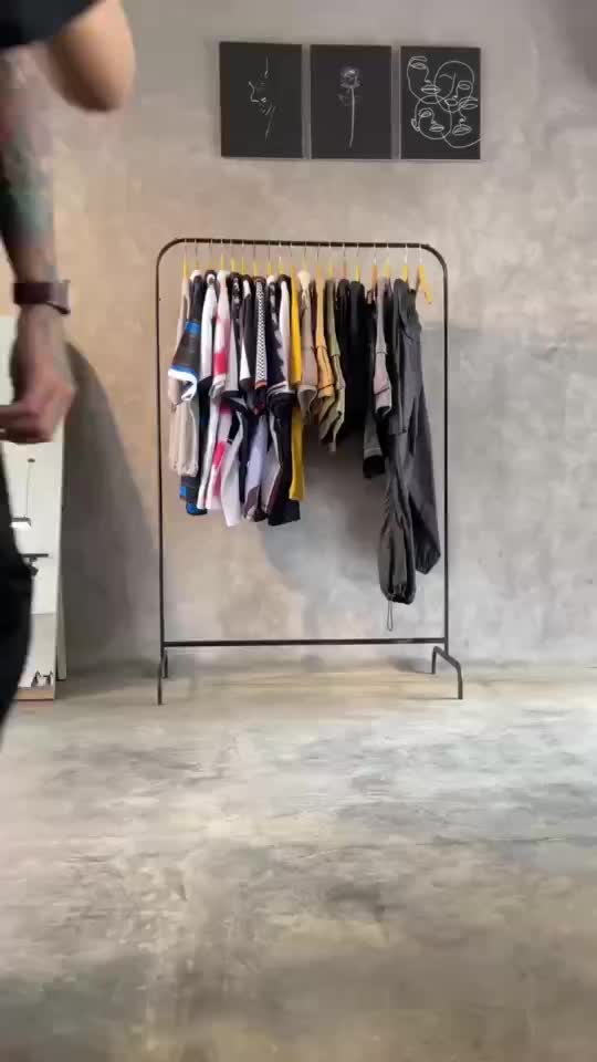 Tshirt Crop Boxy Oversize Black Society Penjualan langsung pabrik, pengiriman spot