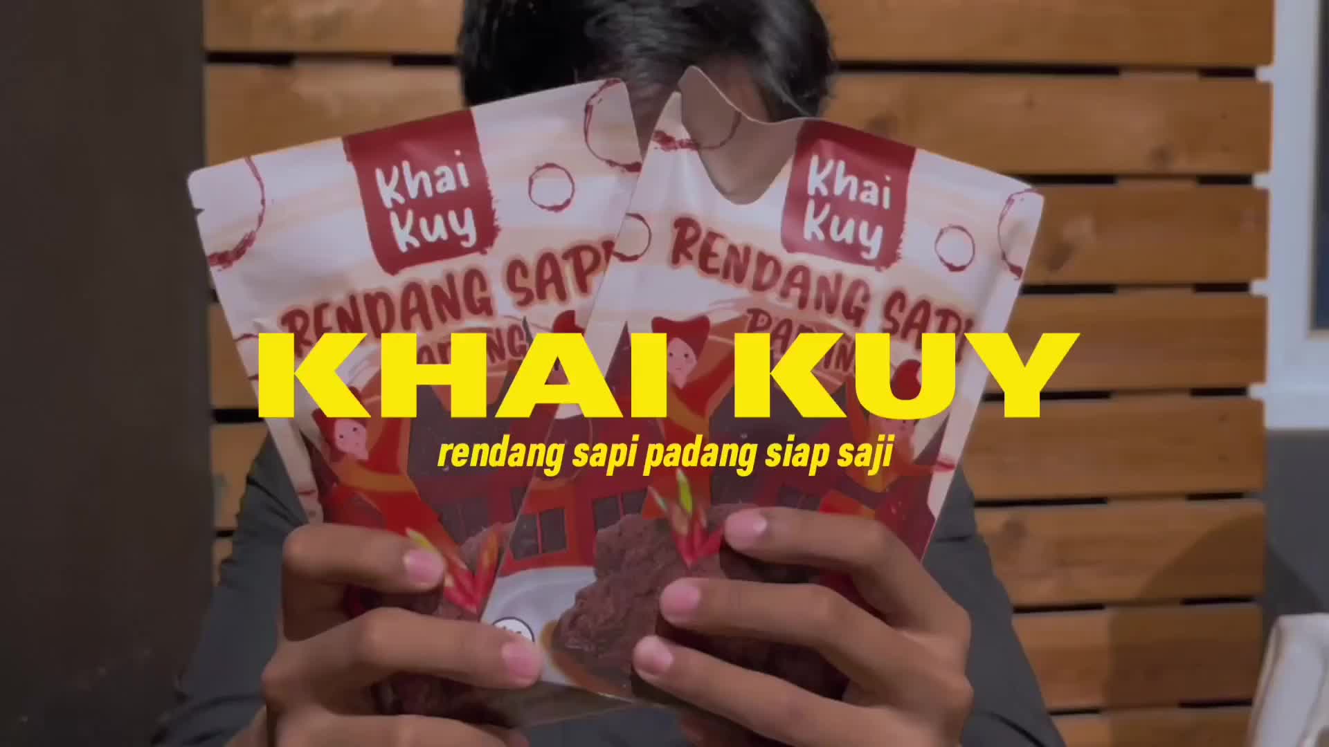 Khaikuy - Paket Hemat 2 Pack Rendang Sapi Khas Padang 150gr