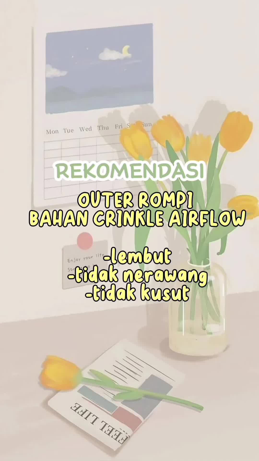 Outer Rompi Wanita Korean Style