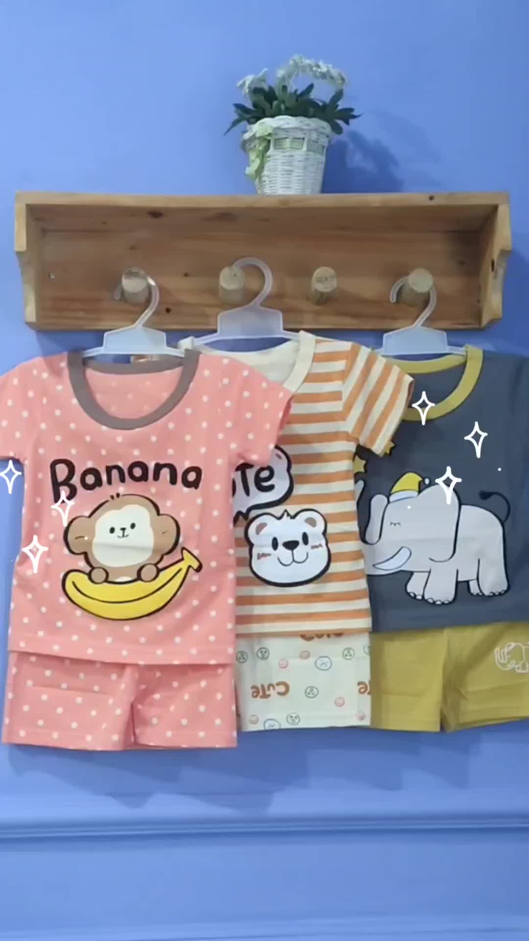 Boboho - Setelan Baju Bayi / Baju Katun Anak Laki-laki / Setelan Kaos Anak / Baju Bayi Lengan Pendek PART 6 Parsel