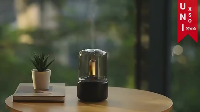 Unixso Modern Minimalis Air Diffuser Humidifier Ultrasonic Aromatherapy | Aroma Terapi Pelembab Udara Ruangan Kamar | Essential Oil