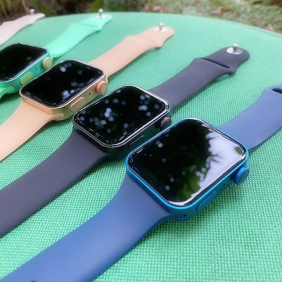 HEVIN IWO Z7 Smartwatch 1.82inch HD Screen Bluetooth Call Pelacak Kalori Jam Layar