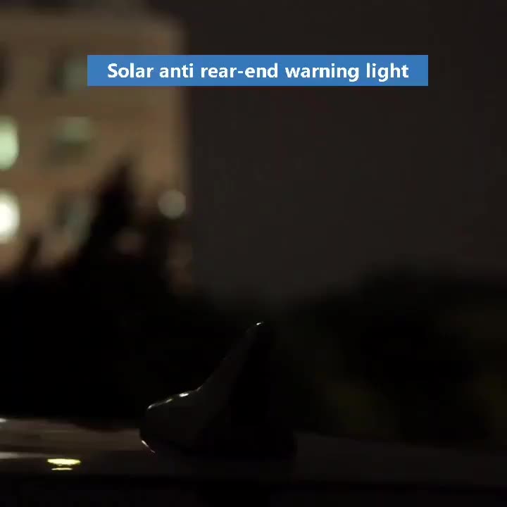 Antena Sirip Hiu LED RGB nyala belakang antena variasi mobil