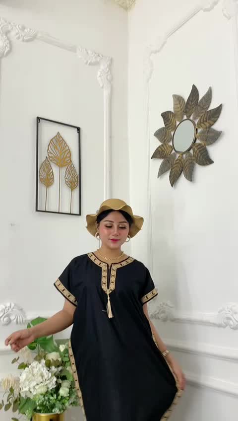 TERBARU DASTER KAFTAN BUSUI RESLETING DEPAN BAHAN RAYON SIZE LD 120 CM