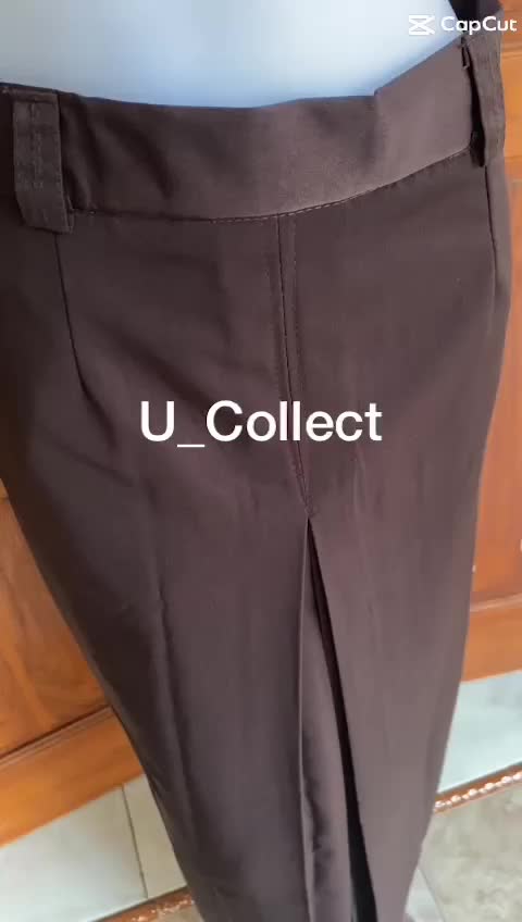 ROK SPAN BELAH SATU TENGAH SEKOLAH SMP SMA SMK BIRU ABU HITAM PUTIH COKLAT PRAMUKA PANJANG POLOS High Rempel Kerja