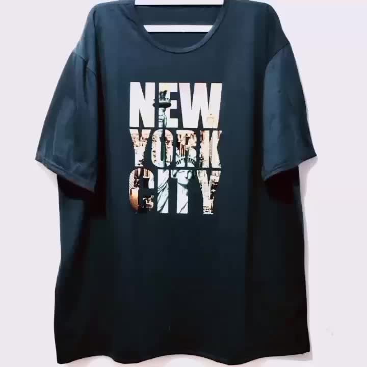 ( COD ) Kaos Jumbo XL-XXL-XXXL-XXXXL- NYC - Kaos Atasan Jumbo T-shirt - Oversize