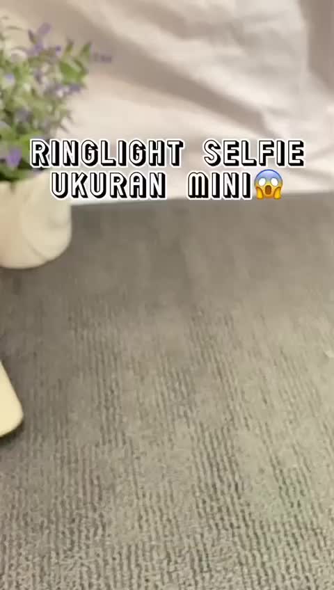 COD (YBL) Ring Selfie LED Lampu Selfie Bulat Untuk Kamera HP Mikro USB Ring Bulat