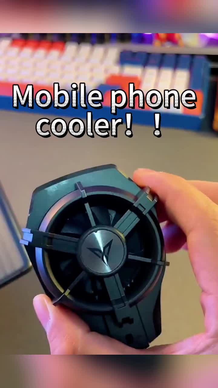 Kipas Pendingin Radiator  FanCooler Portable Super Silent Bracket radiator kipas hp Cooling Fan Ponsel Putih