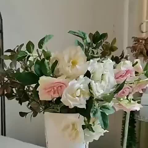 Better Home - Gold Stick Card Holder Bunga Bouquet (ECER) EMYDB