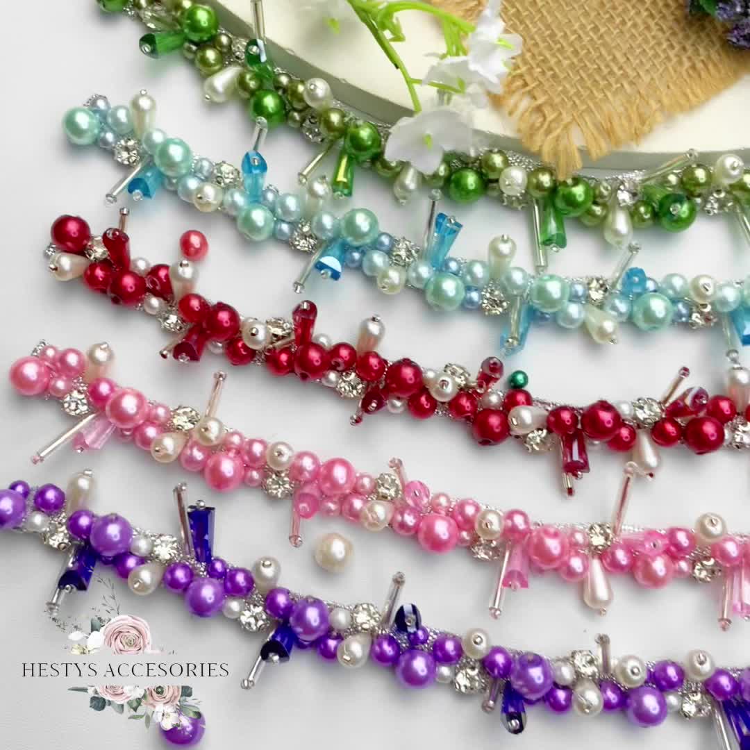Payet Rangkai mutiara HN14/bisa custom warna