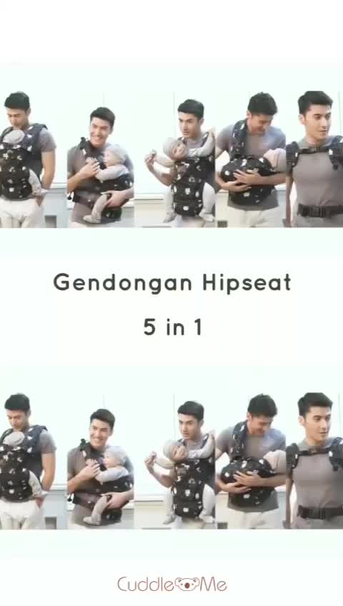 Cuddle Me Ultimo Carrier Gendongan Bayi Depan Ergonoms Fitur Terlengkap Komplit M shape SSC Newborn Toddler Bunda Hadap Luar Hipseat