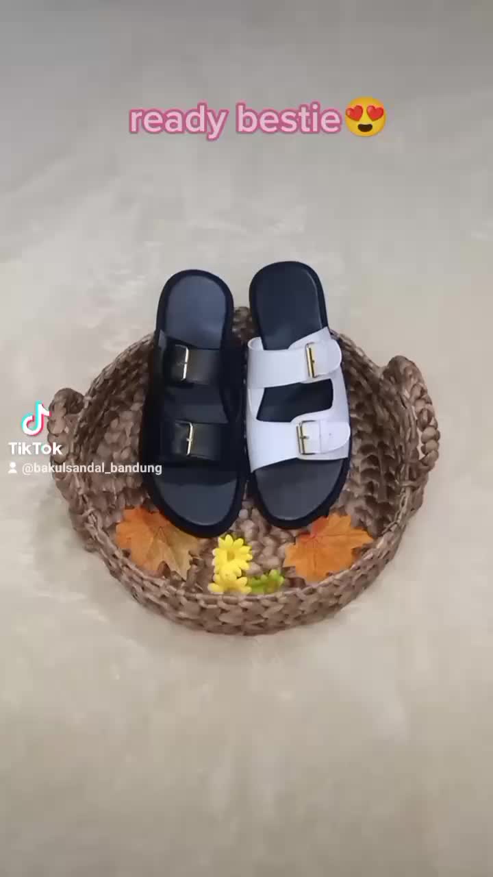 Sandal ORLIN 02 POLOS Sendal Wanita Karet Selop