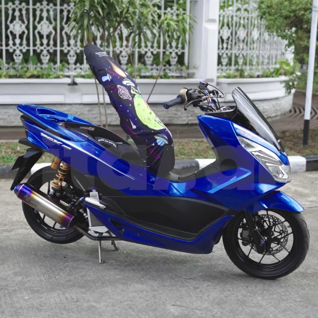 iTakai Sarung Jok (THE ALIEN - LARGE) - Cover Jok Motor Motif Premium / Anti Air / Anti Cakar Kucing