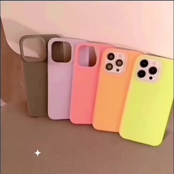0557 VVV CASE COLOUR LUQUID SILIKON JELLY cover for hp S4M A25 A35 A55 S23FE A54 A34 A14 A24 M34 IPH 11 13 casing tpu candy colour