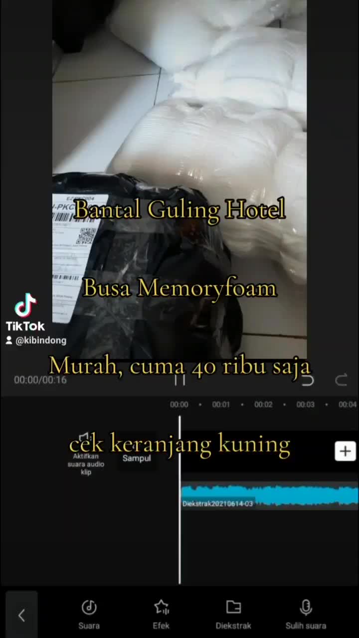 GULING HOTEL PREMIUM MEMORYFOAM SUPER LEMBUT PENYANGGA PUNGGUNG Busa Putih
