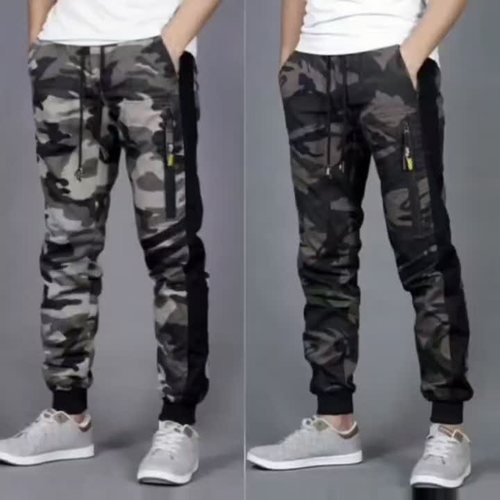LAGII BIG PROMO BAHAN TEBAL CELANA PANJANG JOGGER LORENG ARMY pria original  Nyaman sport Olahraga