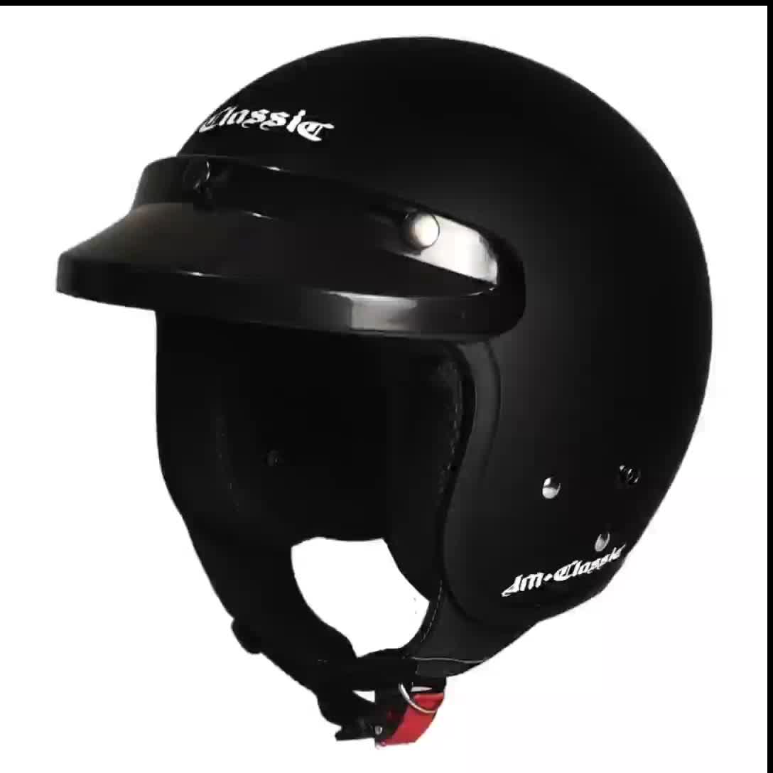 Helm Bogo Retro CFM Classic JM08 Pakai Pet motorcycle