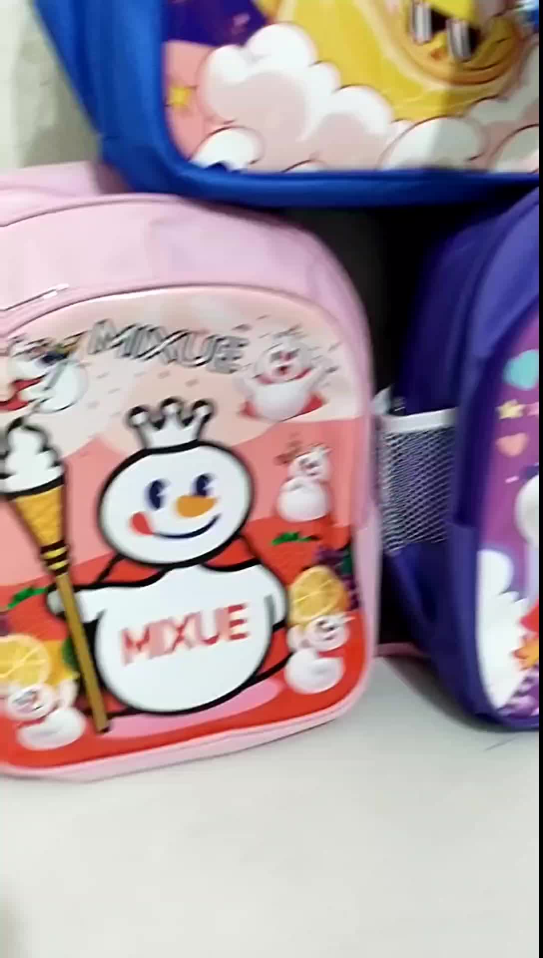 Tas sekolah anak TK SD karakter MIXUE terbaru Fashion Motif Ransel