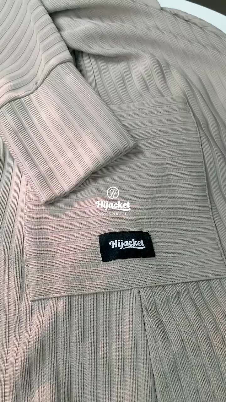 Hijacket Sylvania - Terbaru Outer Muslimah Cardigan Hijaber Wanita Muslim Panjang Casual