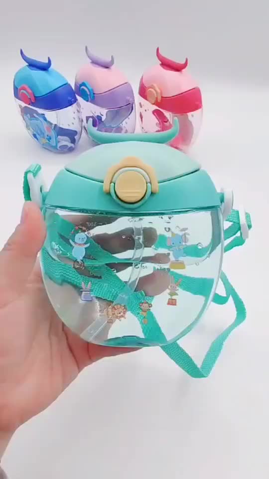 Botol Minum Anak Botol Minum Lucu 2555 Ada Tali Kapasitas 400ml bpa free
