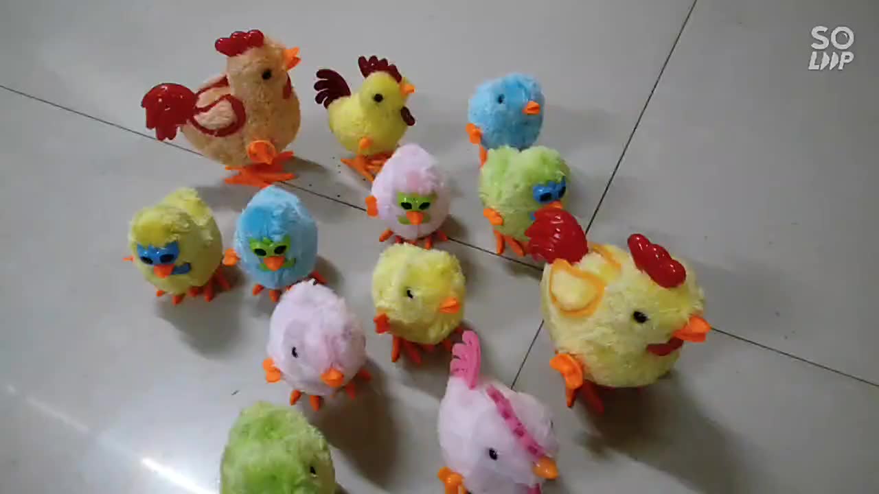 MAINAN ANAK AYAM AYAMAN KUNCI PUTAR CHICKEN BURUNG TIKTOK VIRAL WARNA RANDOM 731 Hadiah Perempuan