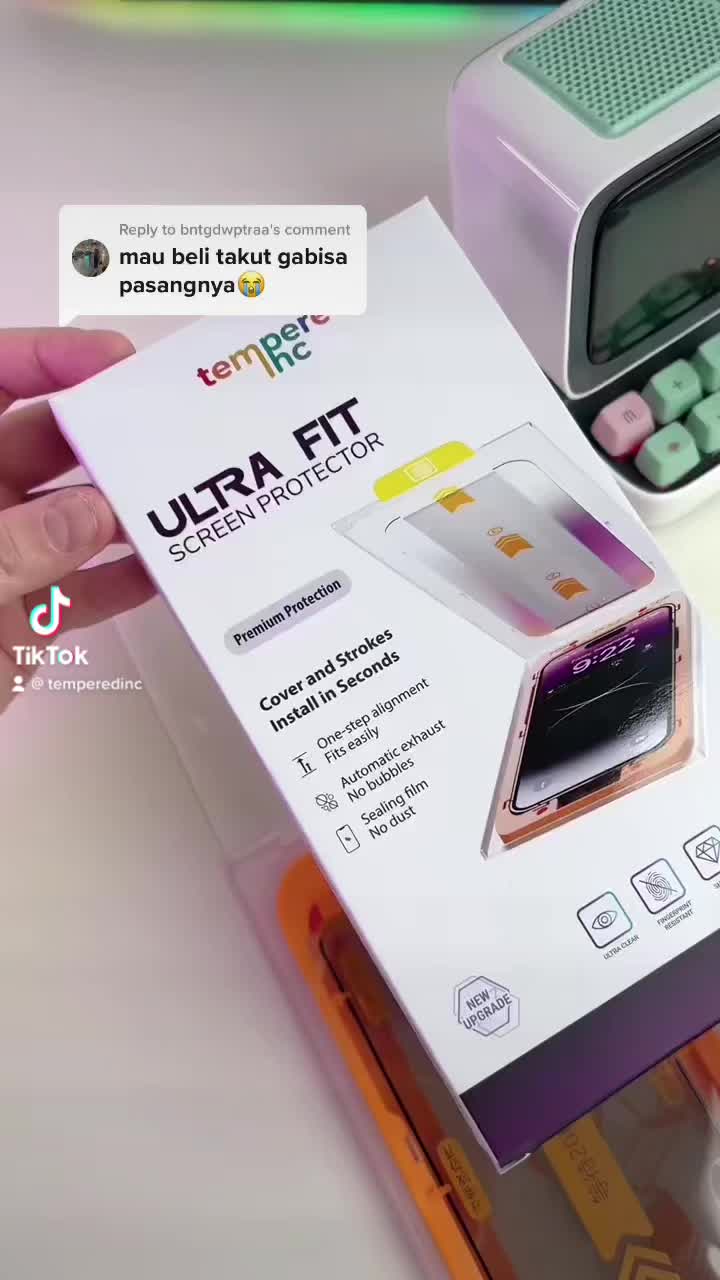 ULTRAFIT Tempered Glass X/xr/xsmax/11/11pro/11promax/12/12pro/12promax/13/13pro/13promax/14/14pro/14promax/15/15pro/15promax