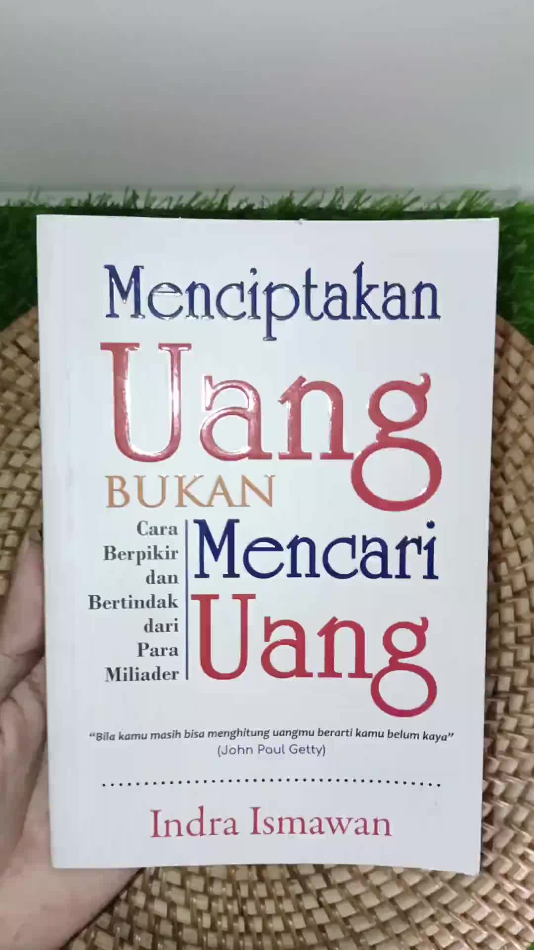 BUKU MENCIPTAKAN UANG BUKAN MENCARI UANG (2022)