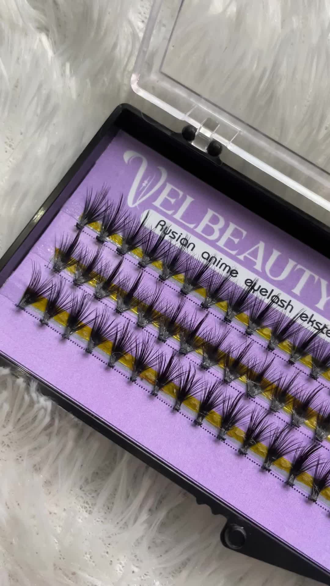 ANIME LASH DOYIN LOOK BULUMATA EYELASH KOREAN LASH Lashes Extension