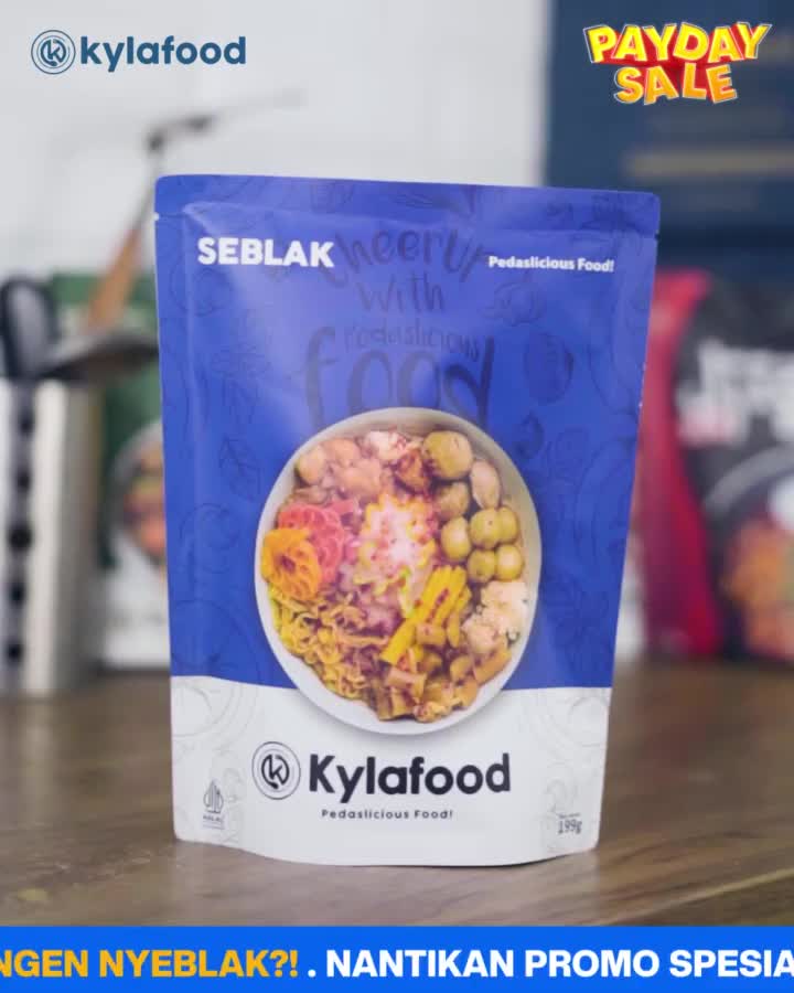 Kylafood Seblak Original Makanan Instan Pedas