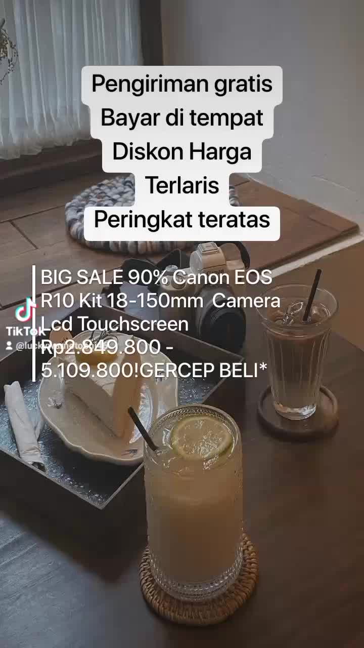 PROMO BIG SALE 90%Canon ROS R10 Kit 18-150mm Lens Mirroless Camera RESMI - BODY ONLY, STANDATD BOX Lcd Touchscreen