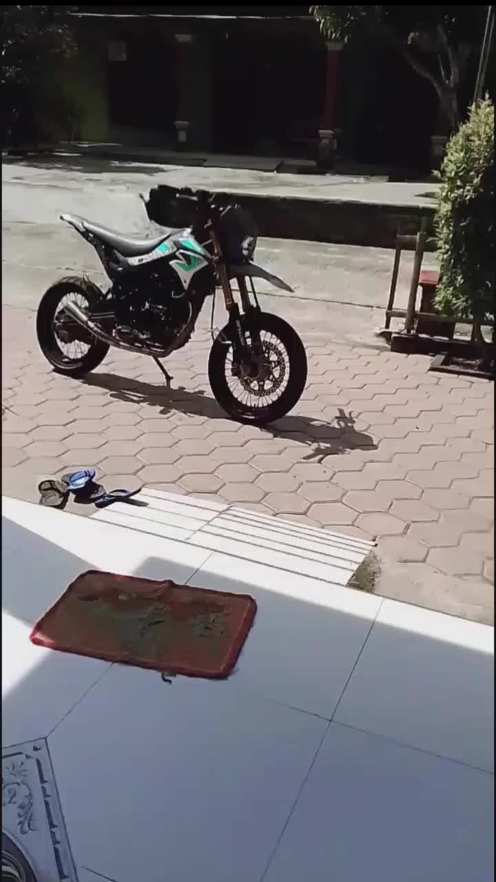 knalpot fantera kolong klx crf dtracker wr fulsistem komplit tingal pasang