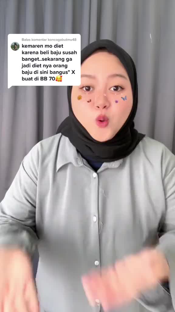 One Set Jumbo XXXL Ld 130 - Ld 140cm Setelan Bigsize Kekinian Terbaru Baju Kerah Kancing Crinkle Airflow