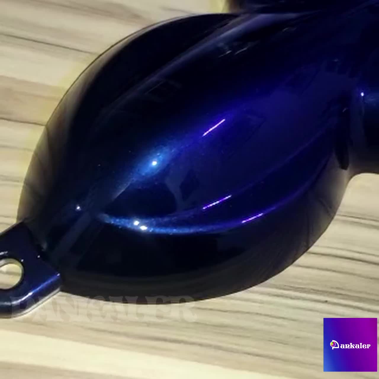 Pankaler Cat Kendaraan Motor Hitam Lembayung Biru Midnight Blue NC Botol 100ml Car Epoxy Paint