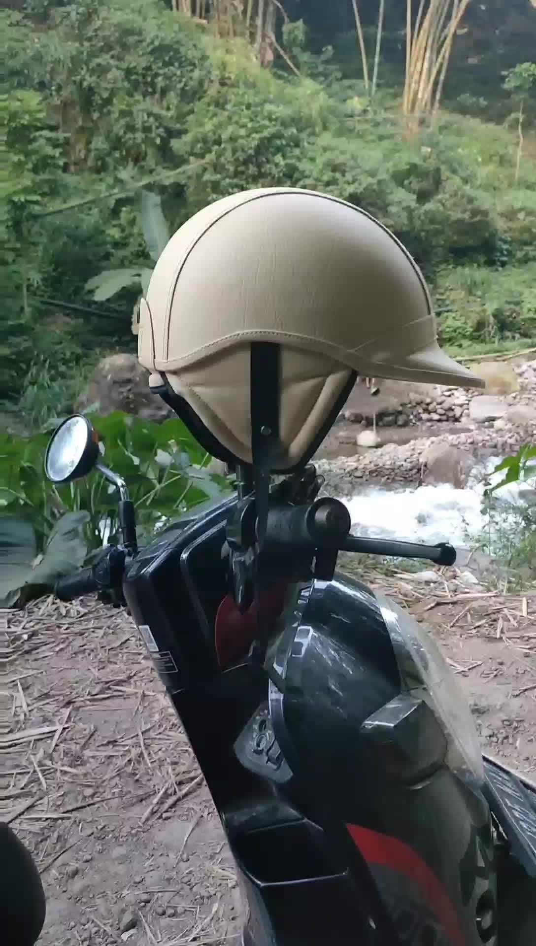 MO3 Helm Unik Cocok Untuk Sepeda Listrik MOSAR Topi Helm Dewasa