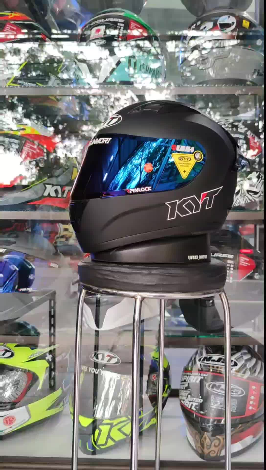 HELM KYT R10 BLACK DOFF STANDAR FULFACE