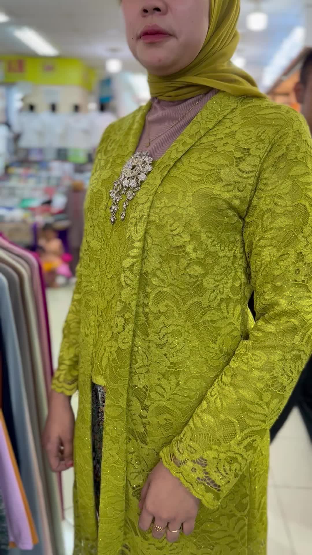 REAL PICK!!KEBAYA KUTU BARU PANJANG real
