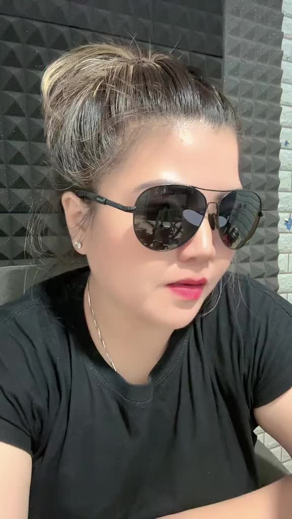 Veithdia Kacamata Aviator Polarized Sunglasses - 3360 - Black elegan lensa Pria Eyewear Frame Titanium Merah