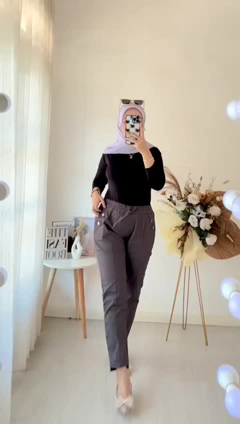 Celana Baggy Panjang Kain katun twil Combet Premium Lembut Nyaman