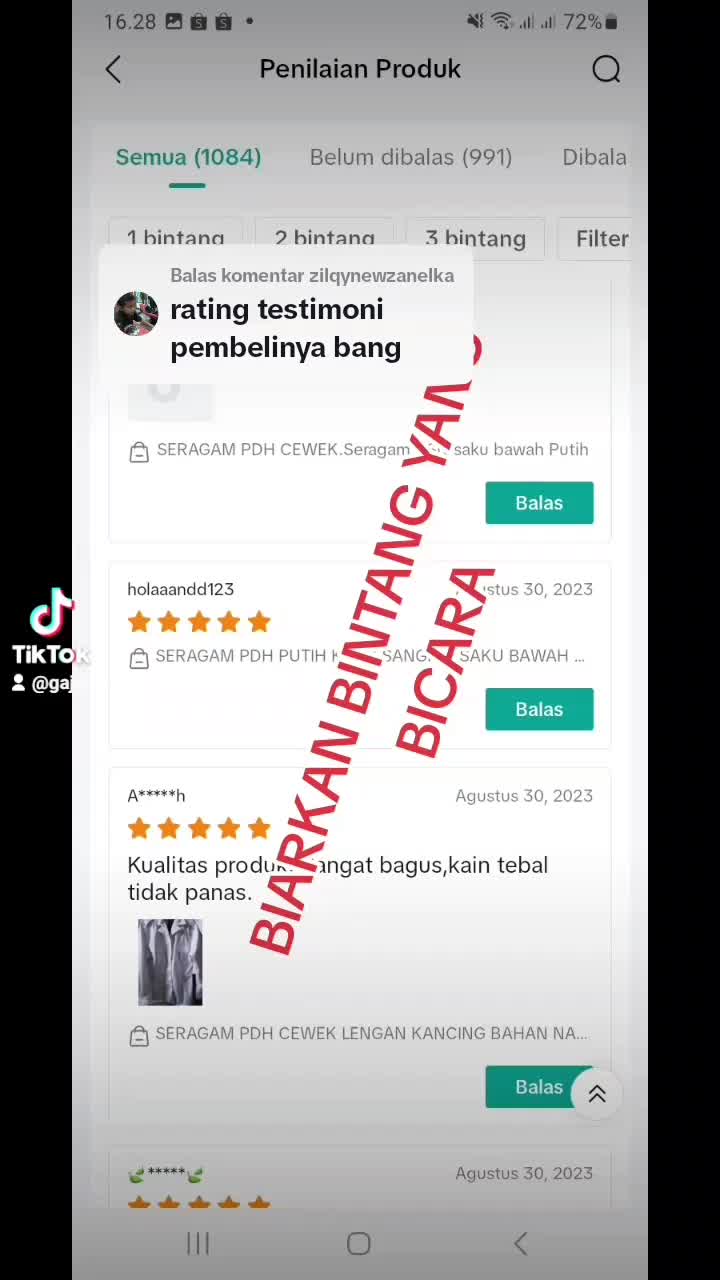 SERAGAM PUTIH CEWEK LENGAN PENDEK Krah berdiri.PDH PUTIH.BAJU PUTIH.BAJU ASN.DINAS