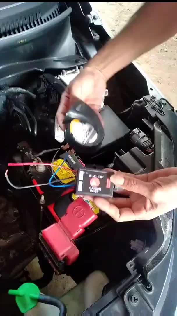 Modul Relay Putus2 12-24v klakson suara beruntun Alat