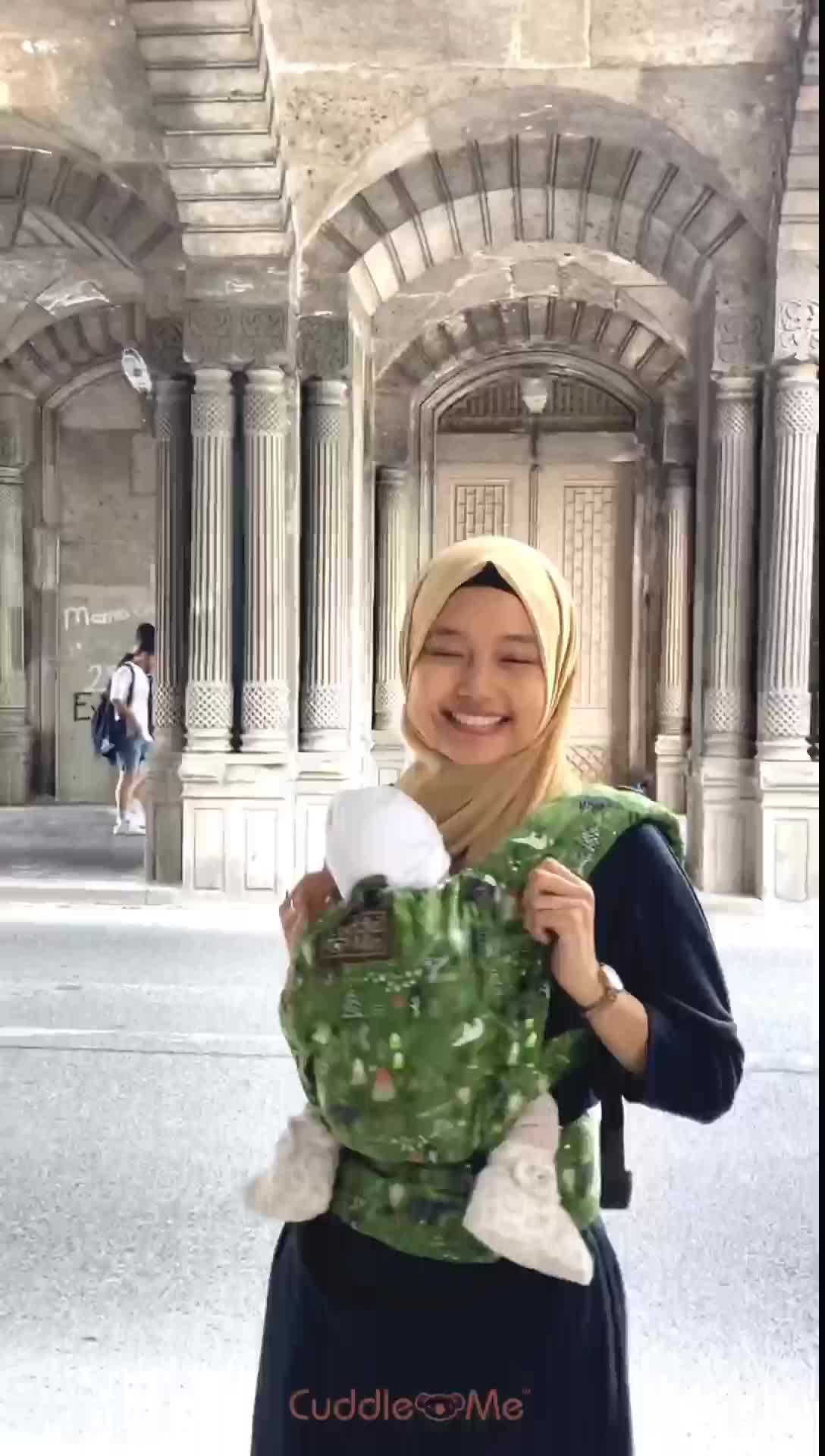 Levana Carrier Cuddleme Gendongan Bayi Ssc Mshape Bayi Newborn