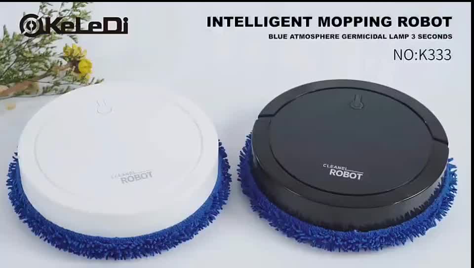 robot pengepel lantai otomatis Tanpa kabel robot pembersih otomatis membersihkan lantai