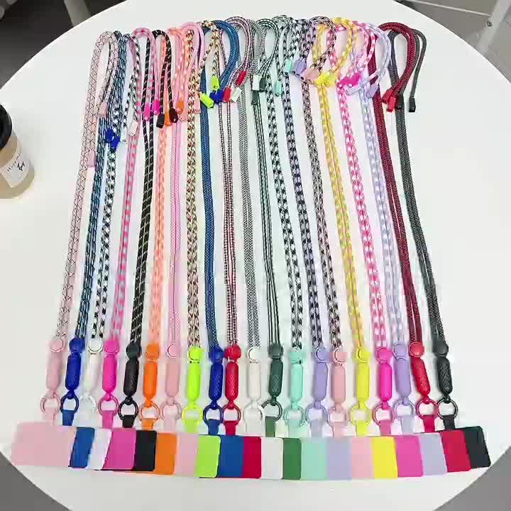 Lanyard / Tali Nagita Batik Bisa Perpanjang Perpendek Gantung podzz soft silicon ungu tua