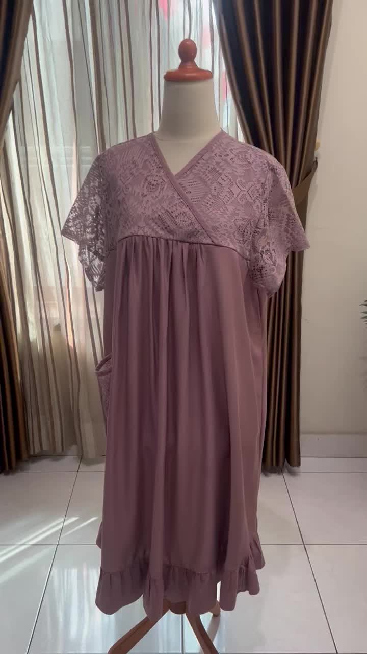 DASTER REMAJA SELUTUT RAYON TWIIL PREMIUM.BAJU DASTER BUSUI BROKAT JEPANG PREMIUM