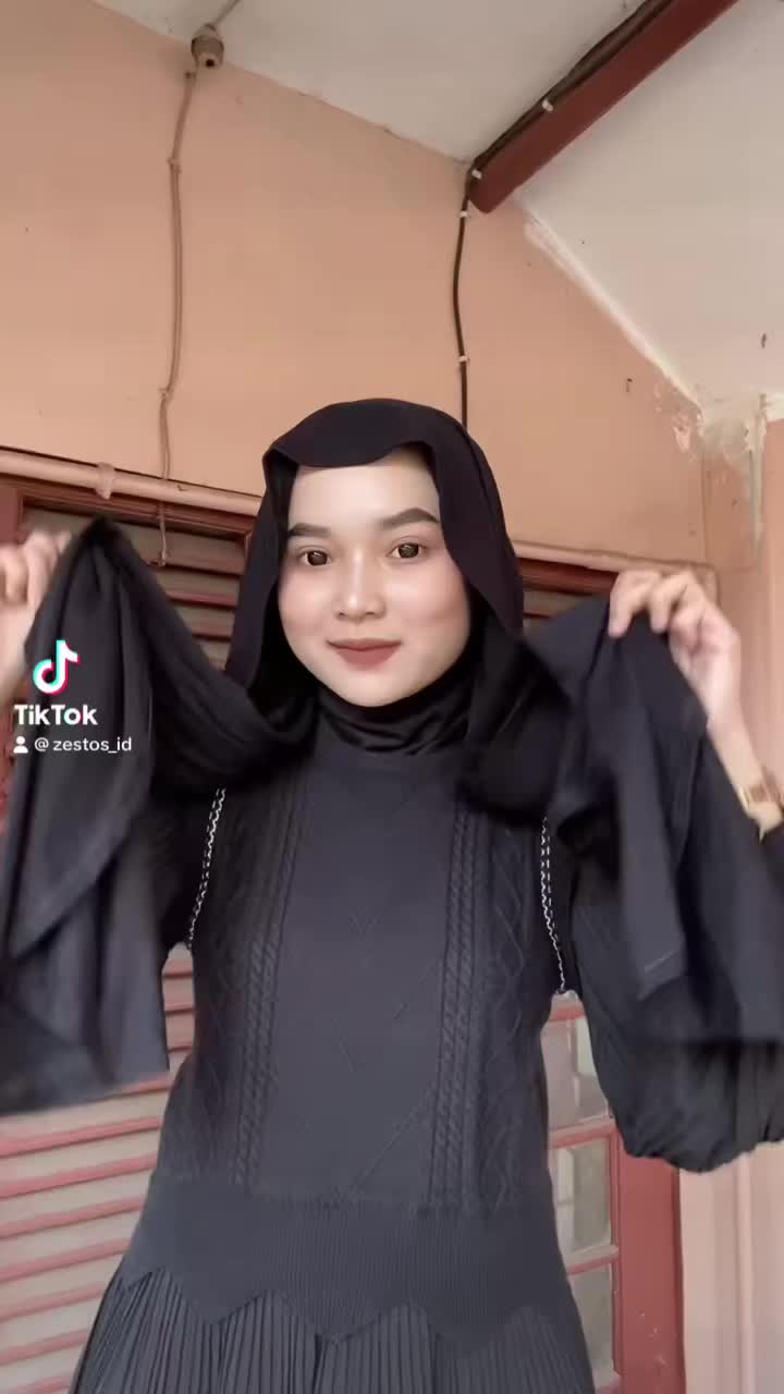 Pashmina Kaos Rayon SAHILA Muslim Panjang Jilbab