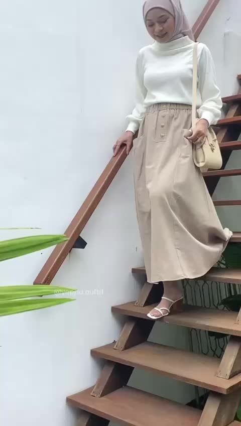 Yeppuoutfit Sara Top - Atasan Panjang Polos bahan Rib Tebal Turtleneck Baju Basic Muslim Wanita Kerja Simple Formal Grey Maroon Kantor