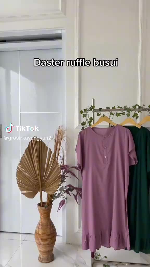 DASTER RUFFLE BUSUI RAYON MURAH daster Bumil Tidur Dress Wanita daster remaja