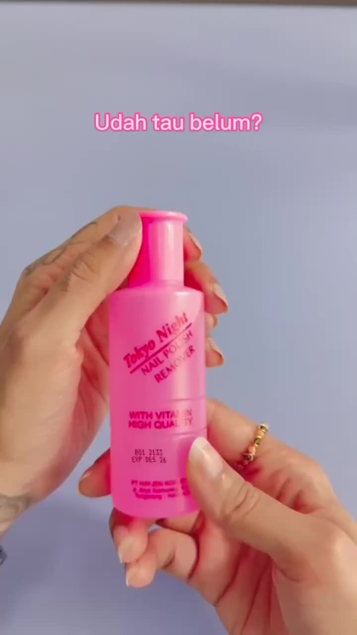 TOKYO NIGHT Nail Polish Remover 76ml | Pembersih kutek | Aseton