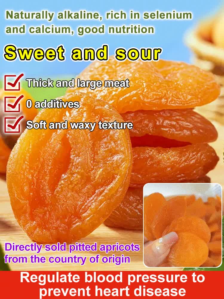 【HOT 9.9 !!!】Dried red apricots no nuts sweet and sticky dried  apricot dried  apricots buah  apricot  kering